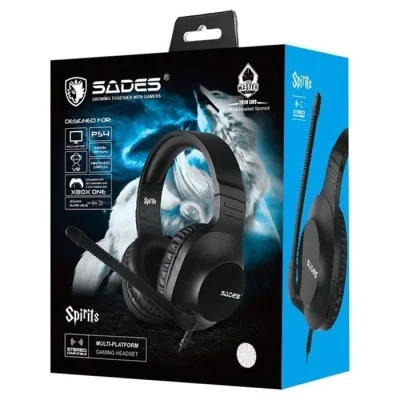 Sades Spirits Gaming Headset SA-721 - Black